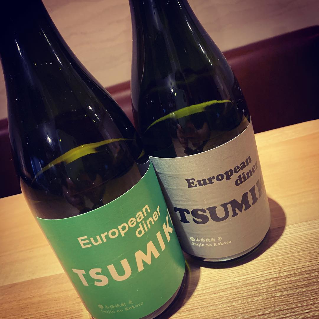 今日は暑いくらいの陽気ですね
明日はお天気が少し崩れるみたいですが、TSUMIKIは通常通り元気いっぱい営業いたします！

TSUMIKIには、ワインだけでなく、オリジナルラベルの焼酎もありますよ(๑╹ω╹๑ )麦焼酎と芋焼酎、どちらもボトルキープＯＫです！ぜひぜひ♡
